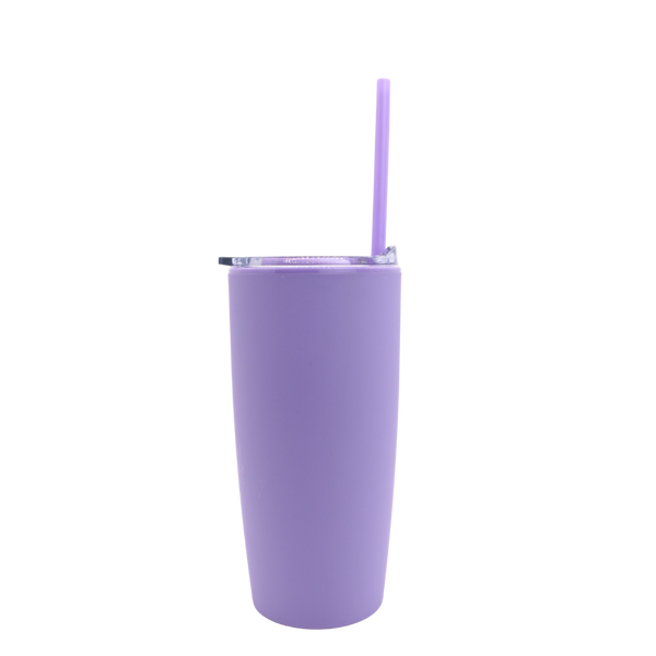 Termo Mate 20 oz Morado Pastel