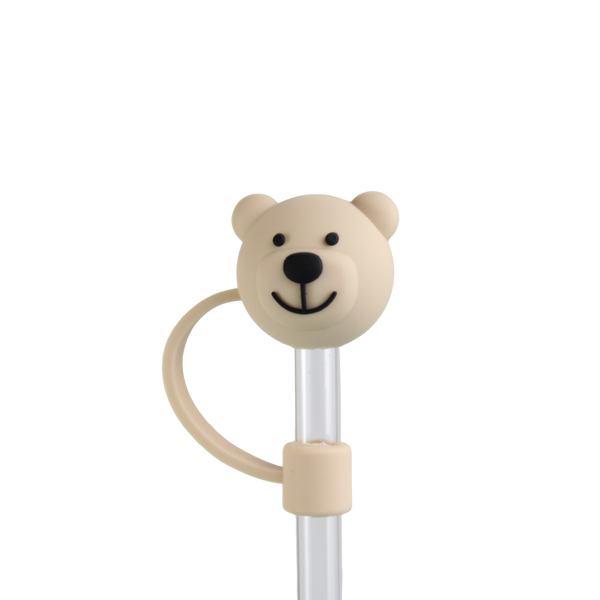 Accesorio Popote- Oso 12pz