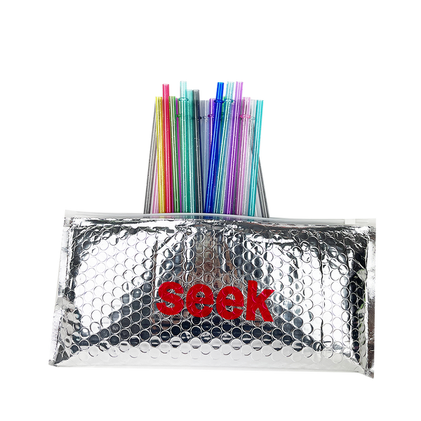 Bolsa Popotes - Surtido Glitter 50 pzas.