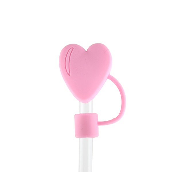 Accesorio Popote- Corazon 12pz